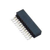 1.0MM  H=3.7MM 單排90° SMT 排母 連接器 定制