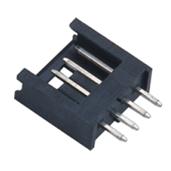2.54MM 4P  180DIP ɫ  Wafer   S(chng)