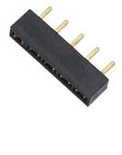 2.54MM H=3.5MM ϲʽ  4P 180 DIP ĸ