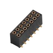 2.54MM  H=7.1MM  ϲʽ 2X7P p 180 SMT ĸ