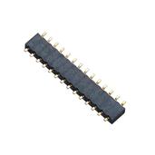 PCB板用 2.0MM 單排 180° SMT 排母 連接器