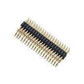 1.27MM 單層雙排 90°貼片式(Type A)  排針
